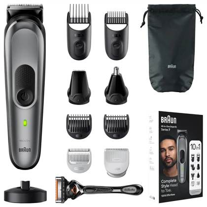 ماشین اصلاح 10 کاره براون Braun مدل MGK7420 سری 7