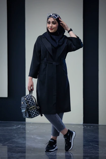 مانتو صوفیا پلاس بلند کمر پاگون