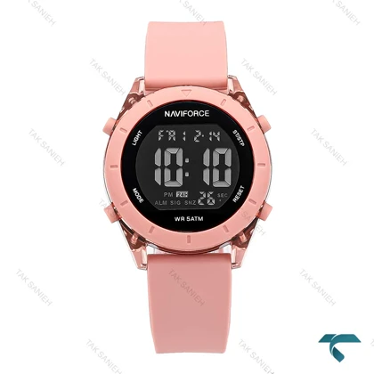 ساعت دخترانه نیوی فورس صورتی NaviForce-7016-L