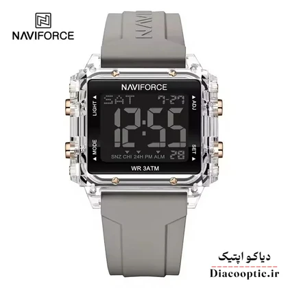 ساعت مچی زنانه دیجیتالی برند نیوی فورس مدل DO-NAVIFORCE 7101