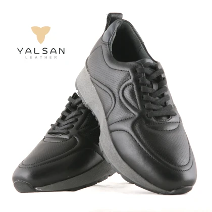 کفش روزمره زنانه چرم یلسان مدل ناتاشا کد 632-GN