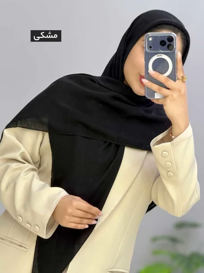 روسری حریر حوریکا کد 1020203