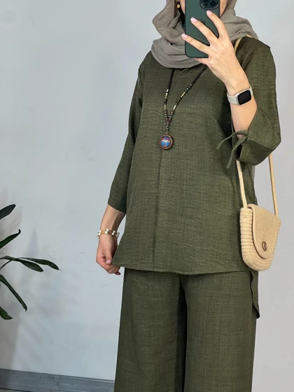 ست تونیک و شلوار آوا