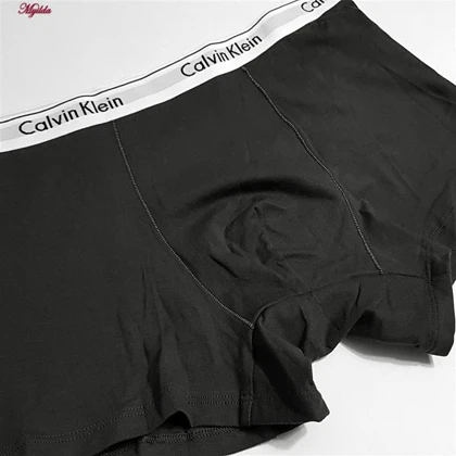 شورت مردانه CK مدل پادار خاکستری تیره