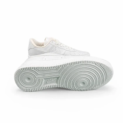کفش کتانی مردانه مدل نایک ایرفورس 1 سفید تمام Nike air force