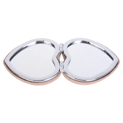 آینه جیبی چرم طبیعی در رنگ‌بندی