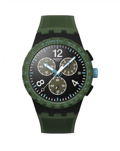 ساعت مچی سواچ SWATCH OLIVE RUSH SUSB421