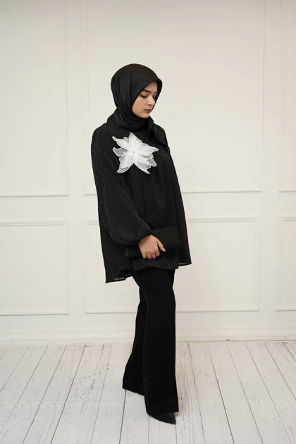 شومیز اشکی مشکی پناه