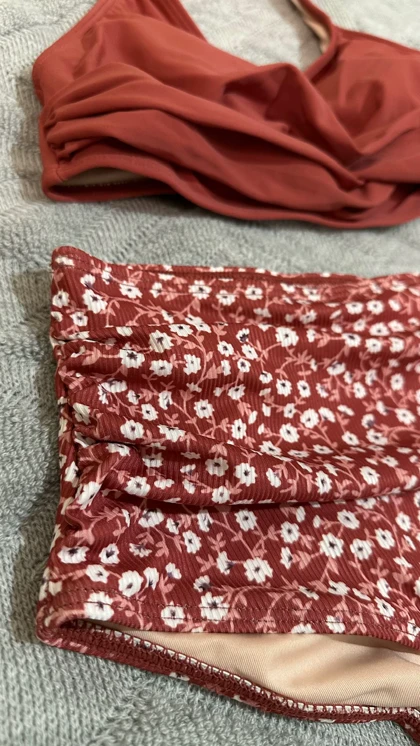 مایو دو تکه بیکینی کاپشه انگلیس کد CAA12C4E023JC