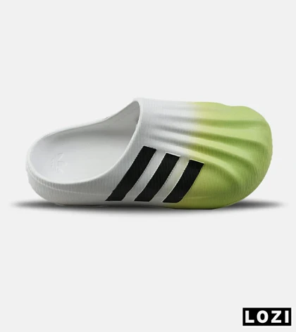 کتانی اسلاید مردانه آدیداس سفید لیمویی adiFOM Adilette مدل 7496