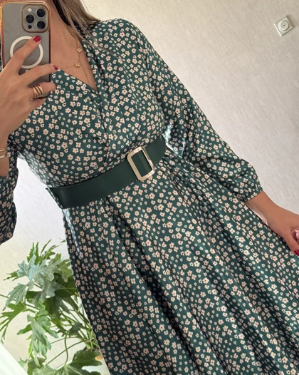 پیراهن مزونی ساتن 3