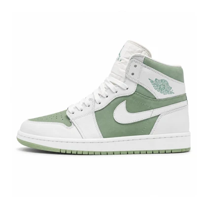 کفش و کتانی مردانه و زنانه ساق‌دار مدل NIKE JORDAN 1 رنگ سفید پاستیلی کد 2198