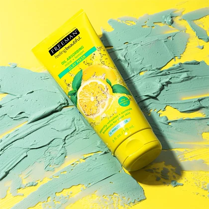 ماسک خاک رس کنترل‌کننده چربی فریمن Freeman مدل Mint & Lemon