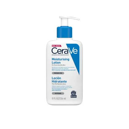 لوسیون کرم مرطوب کننده و آبرسان صورت و بدن سراوی 236 میل Cerave