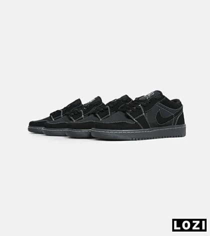 کفش کتانی مردانه مشکی نایک NIKE Jordan 1 Sketch