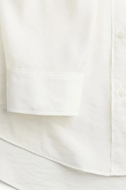 شومیز سفید ویسکوز مجلسی H&M345