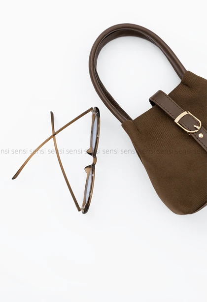 کیف دودسته مخمل کد1006862