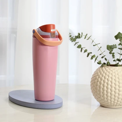 اووالا تراول ماگ صورتی 30 اوز