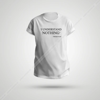 تیشرت Office طرح Nothing