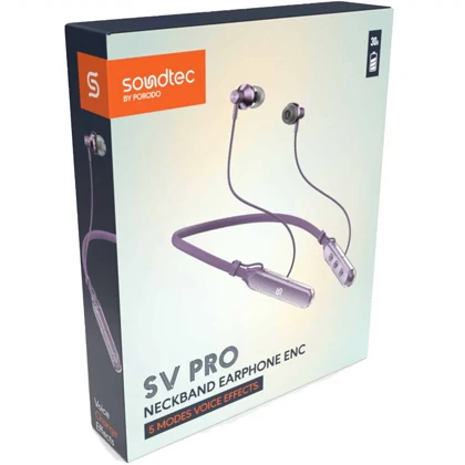 هندزفری گردنی پورودو PDSTWLEP017BK SV PRO