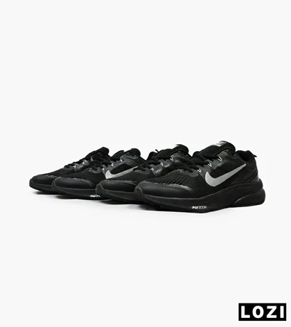 کفش کتانی بزرگ پا مشکی NIKE zoom