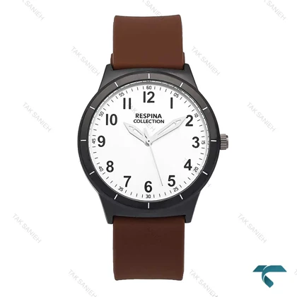 ساعت رسپینا زنانه بند قهوه ای Respina-7029-L