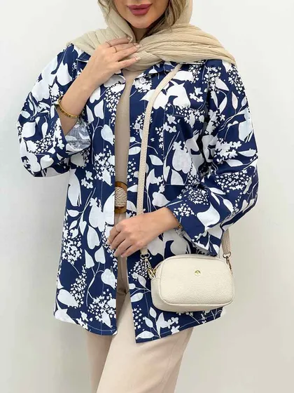 شومیز طرح دار پارمیدا