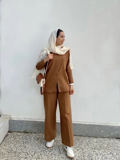 ست شومیز و شلوار لوکی