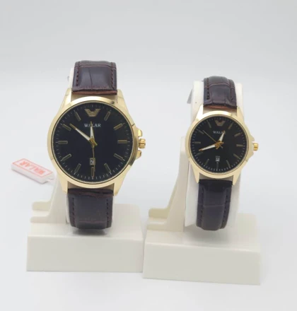 ساعت مچی ست مردانه و زنانه والار Walar با موتور کوارتز و تاریخ دار