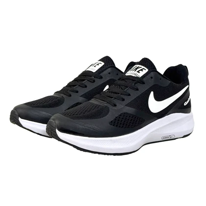 کتانی اسپرت بزرگپا مردانه مدل نایک زوم گاید Nike Guide10 رنگ مشکی کد 51356