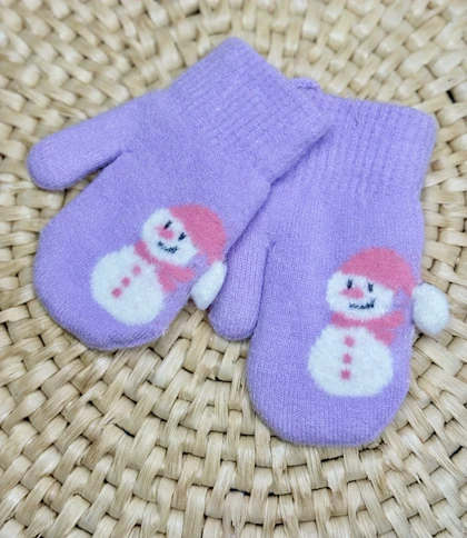 دستکش بچگانه بافتی