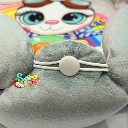 آغوش سوئیسی طرح خرگوش و هواپیما