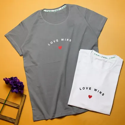 تیشرت love wins