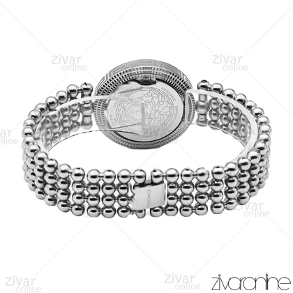 ساعت ورساچه زنانه نقره ای صفحه سبز چرخان 106746