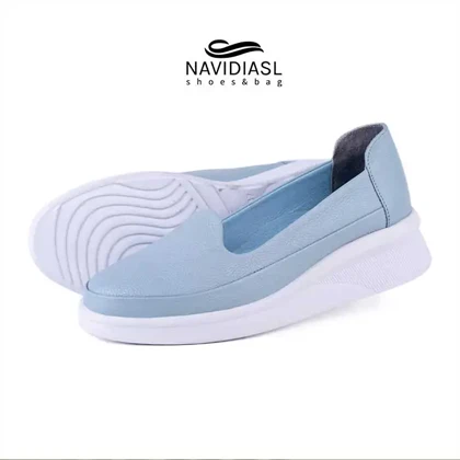 کفش زنانه چرم اسپرت طبی کد 3021007