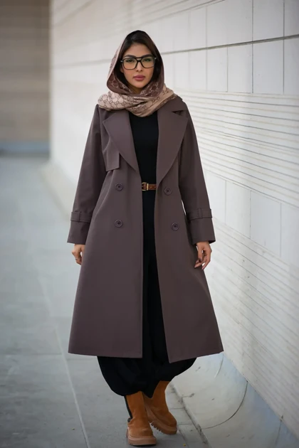 بارانی زنانه بلند کلارا New