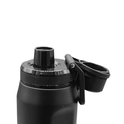 شیکر استیل ورزشی یک تیکه وکیوم کاپ مدل Steady ظرفیت 0.7 لیتر