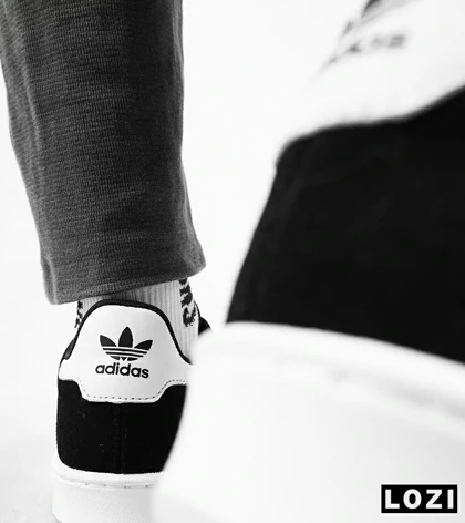 کفش کتانی مردانه مشکی ADIDAS Campus