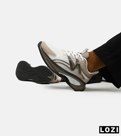 کفش کتانی مردانه و زنانه سفید سبز NEW BALANCE More Trail v3