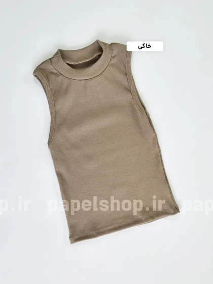 کراپ تاپ کبریتی یقه سه سانتی