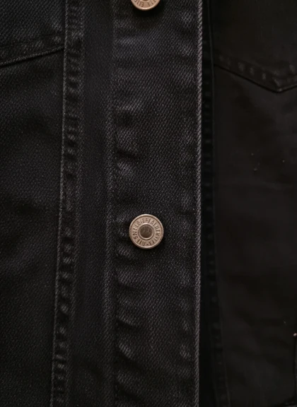 کت جین زغالی مردانه [اورجینال دیلم]