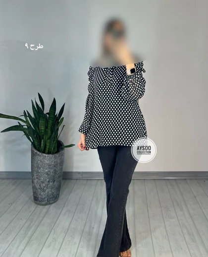 شومیز حریر مهلا 3