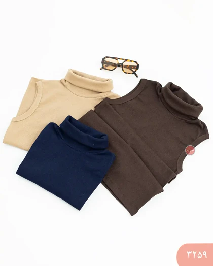 تاپ یقه اسکی قواره دار 3259