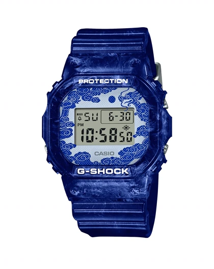 ساعت مچی مردانه کاسیو جیشاک CASIO G-SHOCK DW-5600BWP-2D