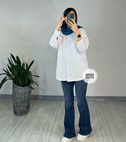 مانتو جین رنگی پرنده