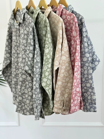 مانتو لینن ترک بهار