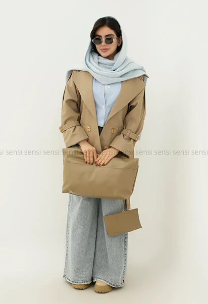 بارانی سانتانا آستر دار@@کد1004888