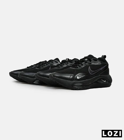 کفش کتانی مردانه و زنانه مشکی Nike air zoom max