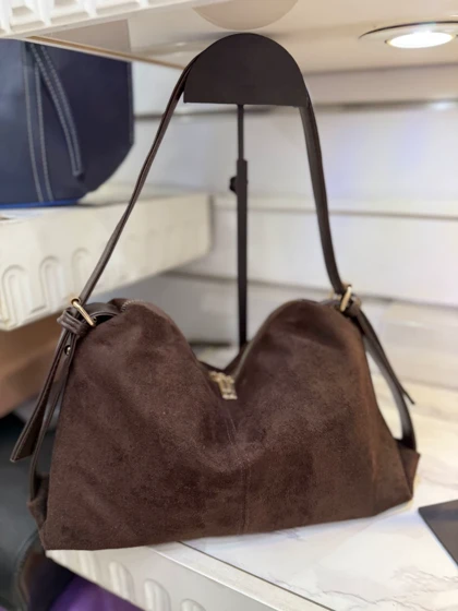 کیف دوشی چرمی دخترانه و زنانه نازگل