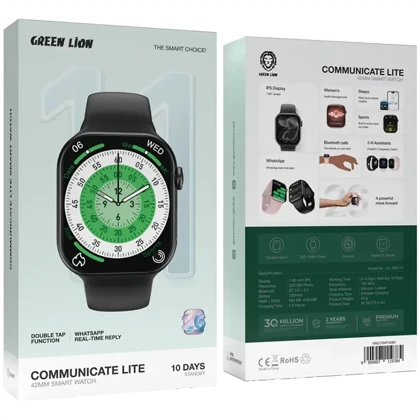 ساعت هوشمند گرین لاین Green Lion اصل مدل GL-SW11C سایز 42 میلی‌متر
